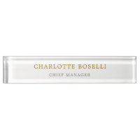 Couleur d'or professionnelle minimaliste