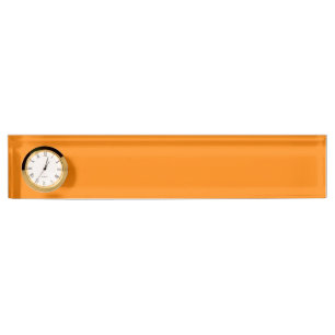 Porte-nom Pour Bureau couleur UT orange