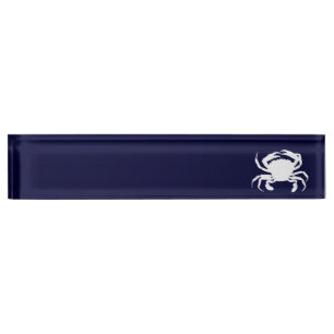 Porte-nom Pour Bureau Crabe de forme Choisissez vos couleurs