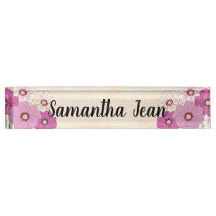 Porte-nom Pour Bureau Daisers