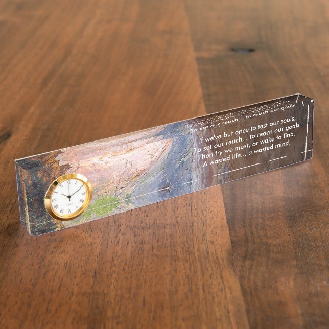 Porte-nom Pour Bureau Définition des objectifs Inspiration (Taille)