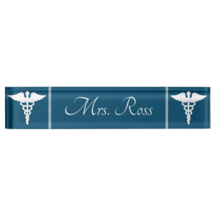 Porte-nom Pour Bureau Docteur