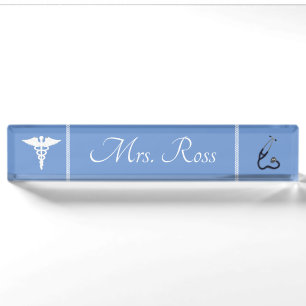 Porte-nom Pour Bureau Docteur