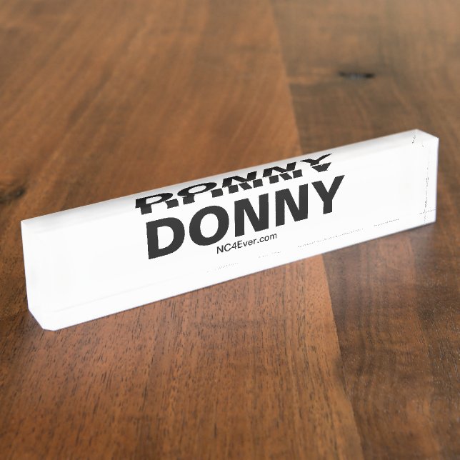 PORTE-NOM POUR BUREAU DONNY (Taille)