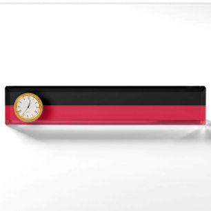 Porte-nom Pour Bureau Drapeau de Nimègue