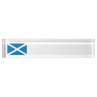 Porte-nom Pour Bureau Drapeau écossais