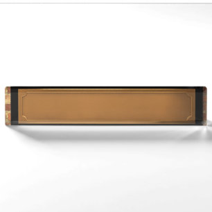 Porte-nom Pour Bureau Élégance de la direction