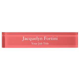 Porte-nom Pour Bureau Élégant minimaliste moderne