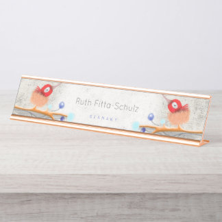 Porte-nom Pour Bureau Enseigne de porte Rupy de Tequila