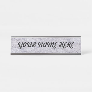 PORTE-NOM POUR BUREAU F-NAME PLATE MODÈLE