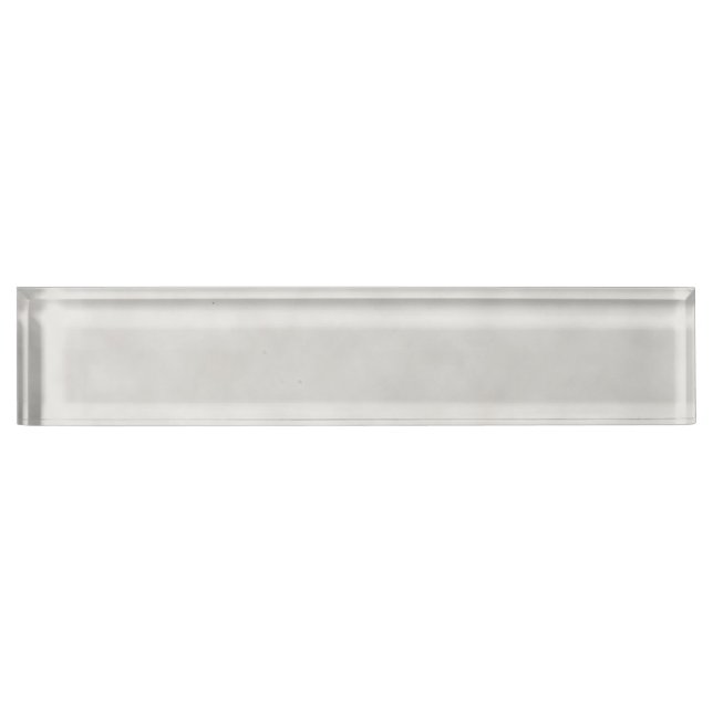 Porte-nom Pour Bureau Fond de texture de parchemin gris clair (Devant)