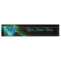 Fractale bleue de papillon de Morpho