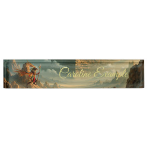 Porte-nom Pour Bureau Gardien de la Porte Céleste – Anubis