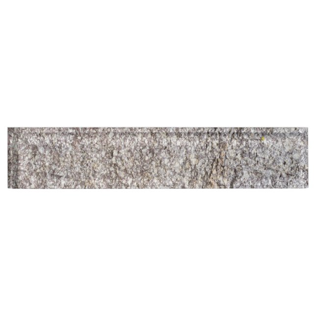 Porte-nom Pour Bureau Granite background (Devant)