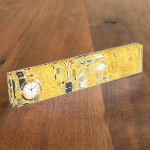 Porte-nom Pour Bureau Gustav Klimt The Kiss Vintage