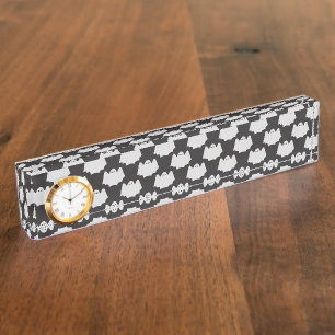 Porte-nom Pour Bureau Halloween, Fantôme Effrayant, Trick Or Treat, Hou