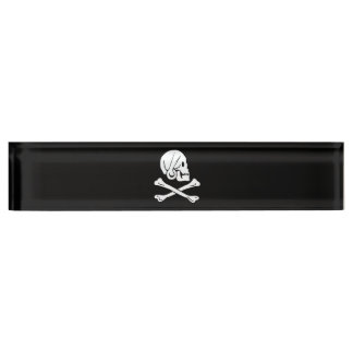 Porte-nom Pour Bureau Henry Chaque Drapeau Pirate