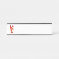 Homard polygonal rouge