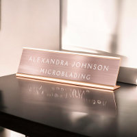 Huile d'or rose | Blush Pink Foil Moderne