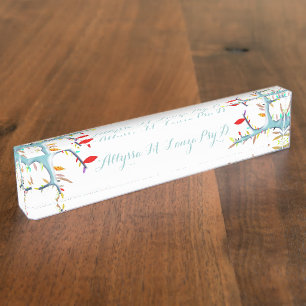Porte-nom Pour Bureau Illustration de Rupydetequila Childrens 2014
