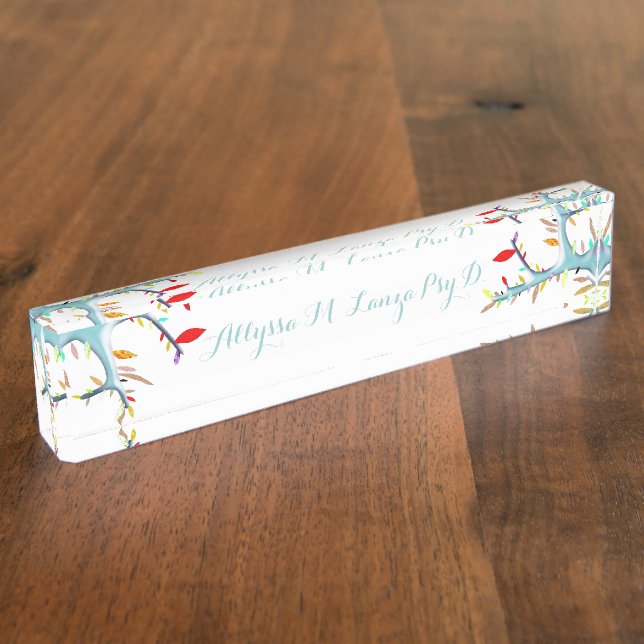 Porte-nom Pour Bureau Illustration de Rupydetequila Childrens 2014 (Taille)