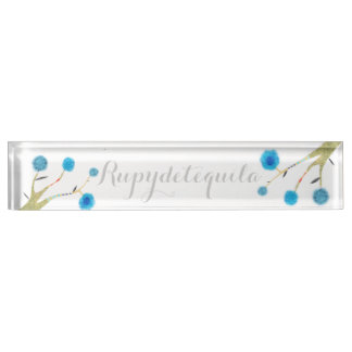 Porte-nom Pour Bureau Illustration pour enfants de Rupydetequila
