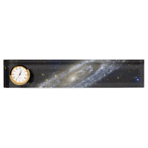 Porte-nom Pour Bureau La galaxie d'Andromeda cosmos cosmos univers