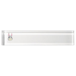 Porte-nom Pour Bureau Lapin repéré