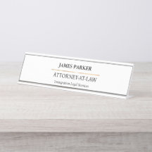 Lawyer Attorney At Law Classy White