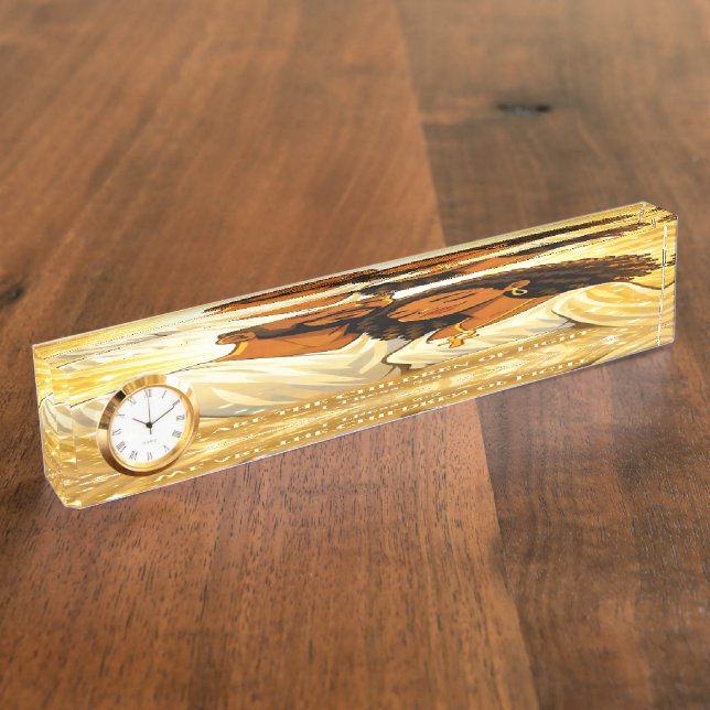 Porte-nom Pour Bureau Les Enfants de la Lumière (Taille)