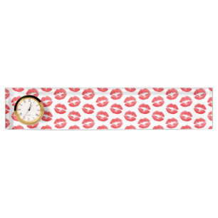Porte-nom Pour Bureau Lèvres Rouges, Motif De Lèvres, Rouge à Lèvres, Ba