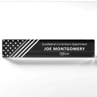 Ligne grise mince monogramme correctionnel de