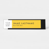 Logo personnalisé Bright Chaud Blanc Jaune