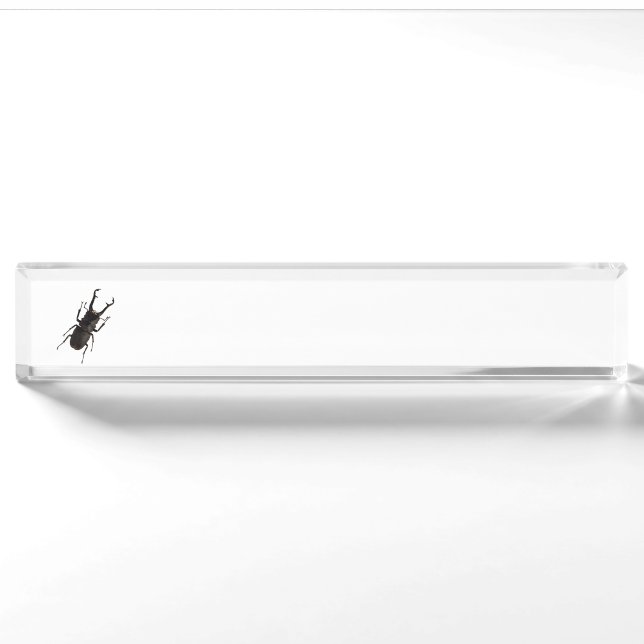 Porte-nom Pour Bureau Lucane cerf-volant (Devant)