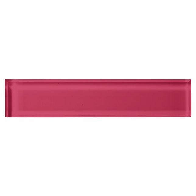 Porte-nom Pour Bureau Lumineuse (couleur solide) (Devant)