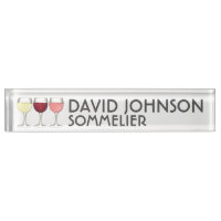 Lunettes de vin rouge blanc rosé