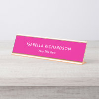 Magenta Élégant Et Minimaliste
