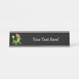 Porte-nom Pour Bureau Magnifique dragon chinois