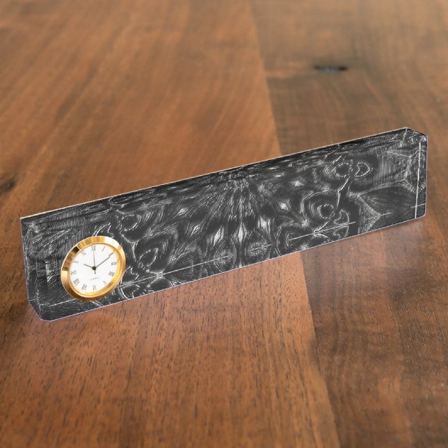Porte-nom Pour Bureau Mandala (Taille)