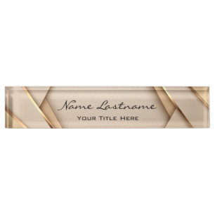 Porte-nom Pour Bureau Maquillage Studio Beauté Esthétique Cheveux Rose g