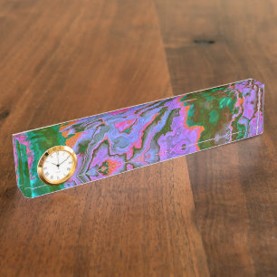 Porte-nom Pour Bureau Marbre aigre