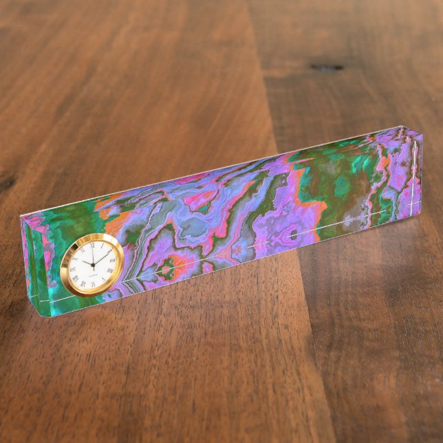 Porte-nom Pour Bureau Marbre aigre (Taille)