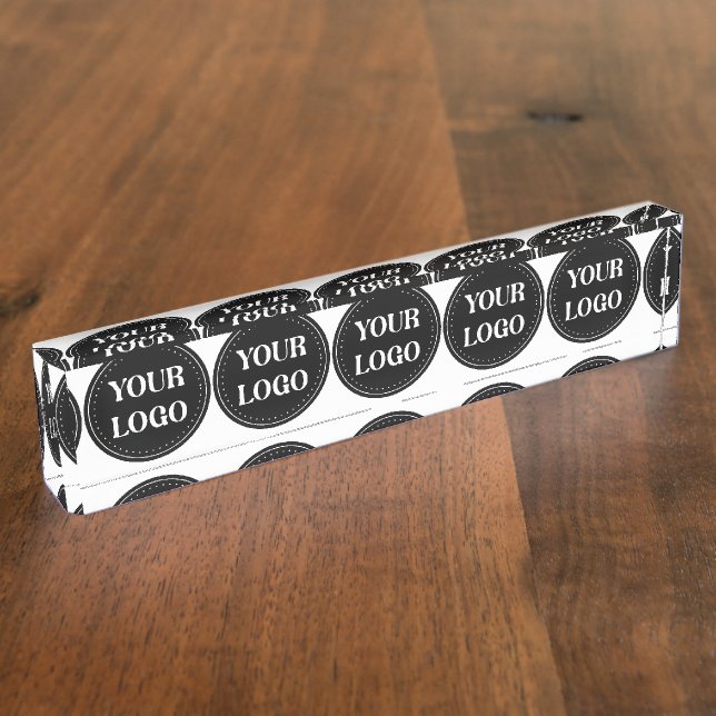 Porte-nom Pour Bureau Mariage sur mesure, Élégant, Cadeaux Anniversaires (Taille)