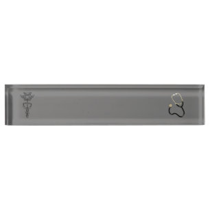 Porte-nom Pour Bureau Médicale