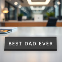 Meilleur Papa de Tous les Temps Gras Noir et Blanc