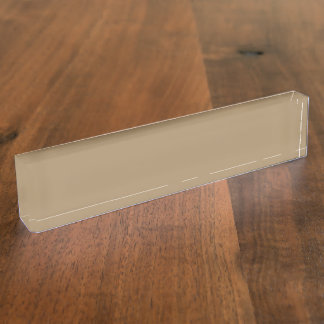 Porte-nom Pour Bureau Modern Coffee Desk Nameplate – Customizable