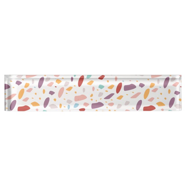 Porte-nom Pour Bureau motif (Devant)