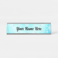 Motif Crystal Snowflakes