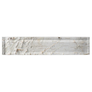 Porte-nom Pour Bureau Motif d'écorce de bouleau
