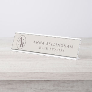 Porte-nom Pour Bureau Mug de logo personnalisé Marque professionnelle